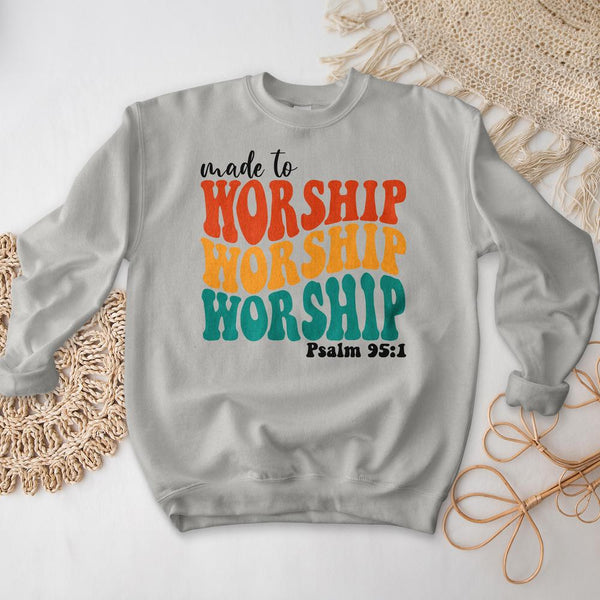 Made to Worship Psalm 951 Crewneck