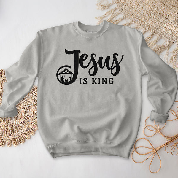 Jesus Is King Crewneck