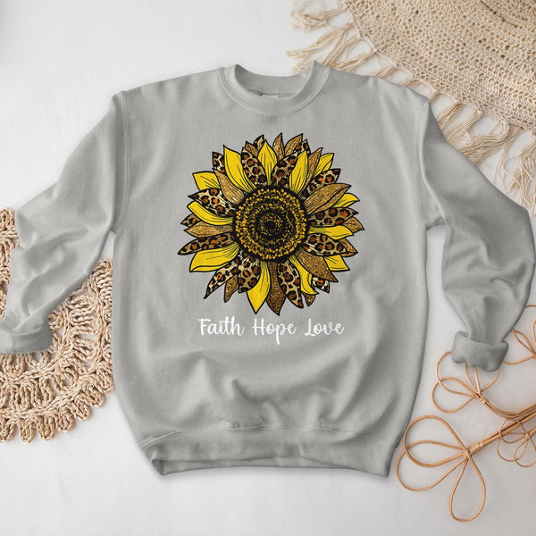 Faith Hope Love Crewneck