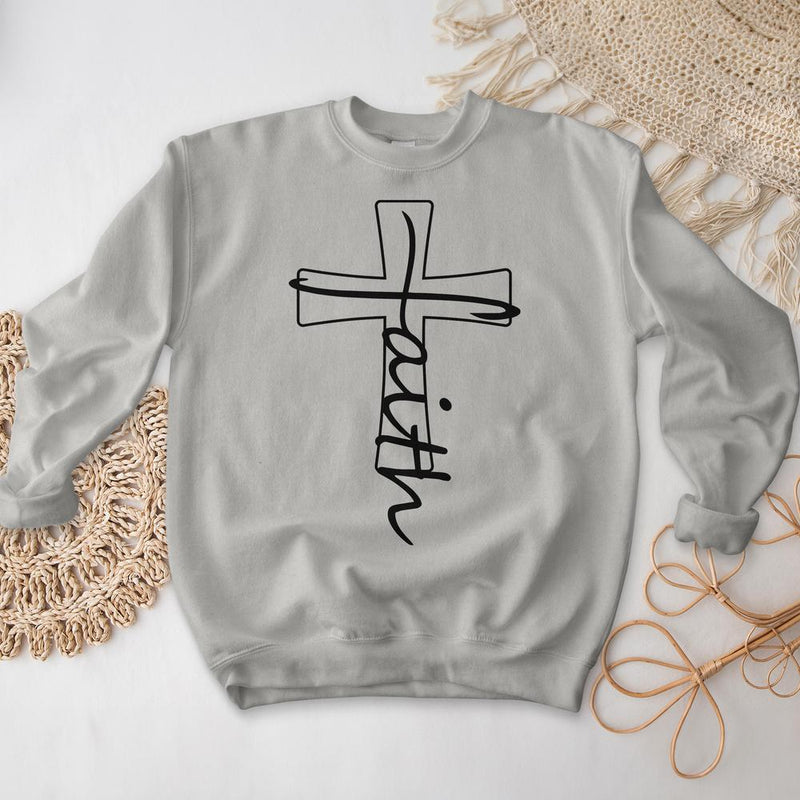 Jesus Cross Crewneck