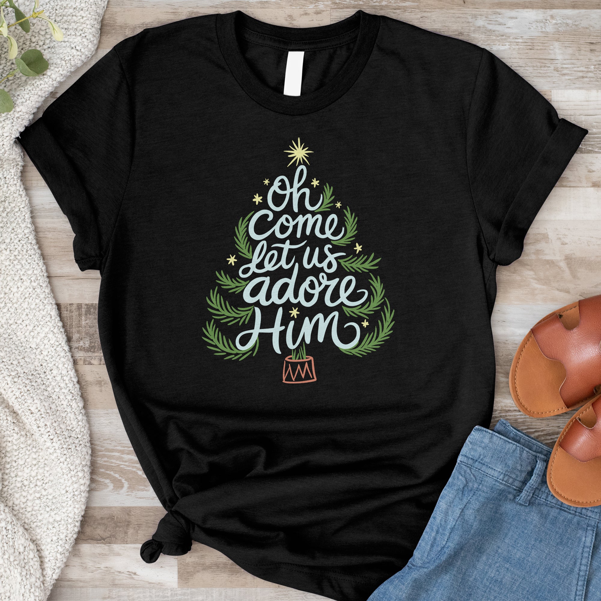 Let Us Adore Him Tee