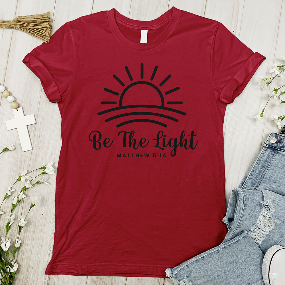 Be the Light Blessed Sunrise Tee