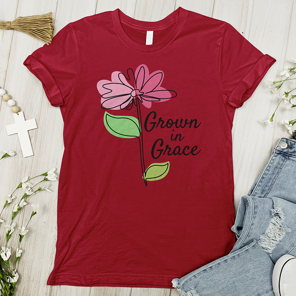 Grown In The Grace - Faith Tee