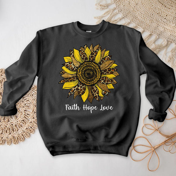 Faith Hope Love Crewneck