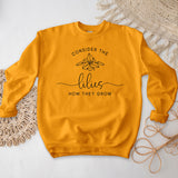 Consider The Lilies Crewneck - Single Flower