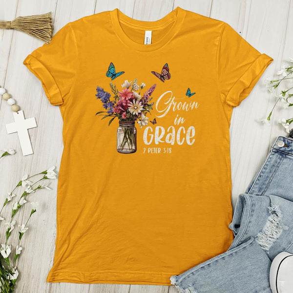 Grown In Grace Tee - Faith Tee