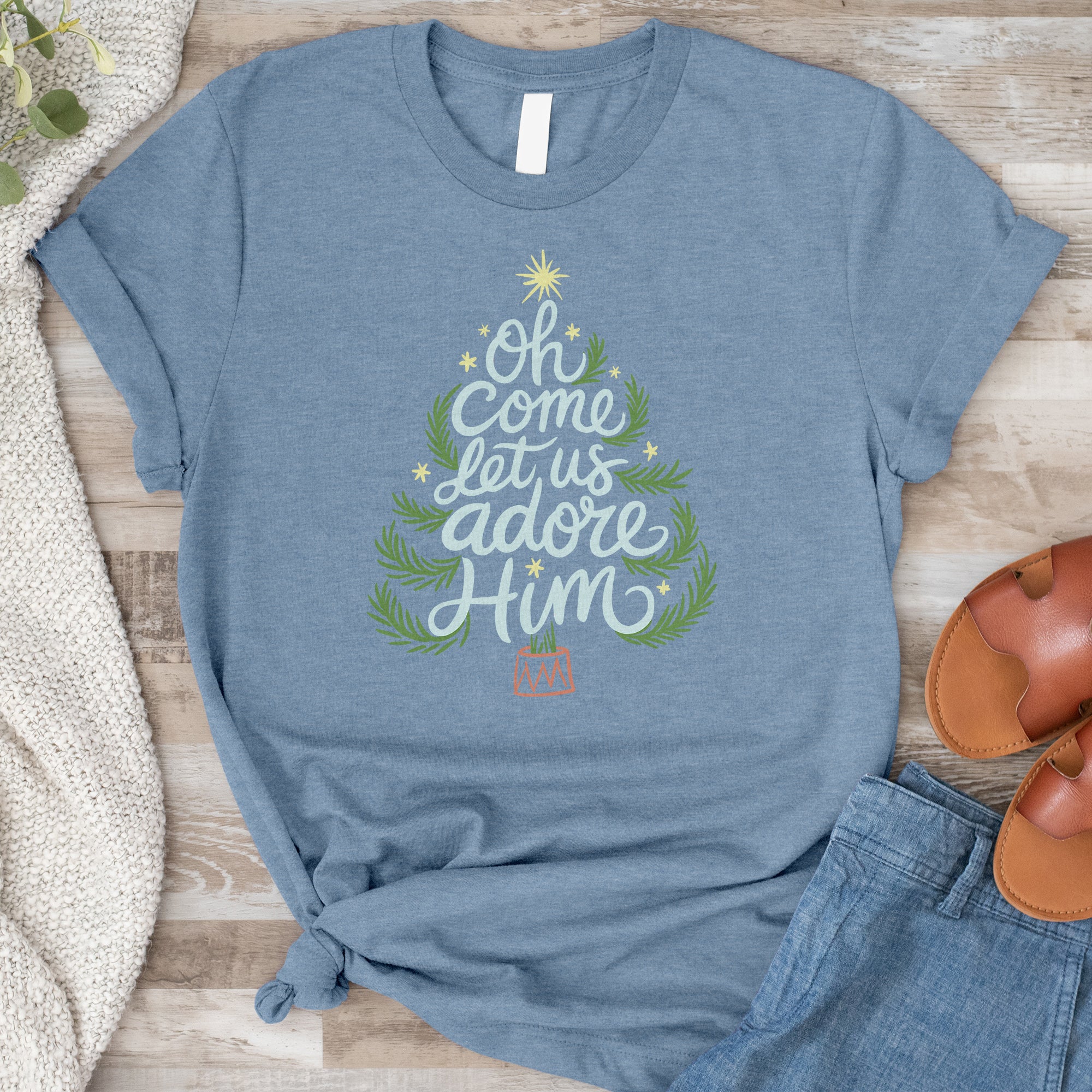 Let Us Adore Him Tee