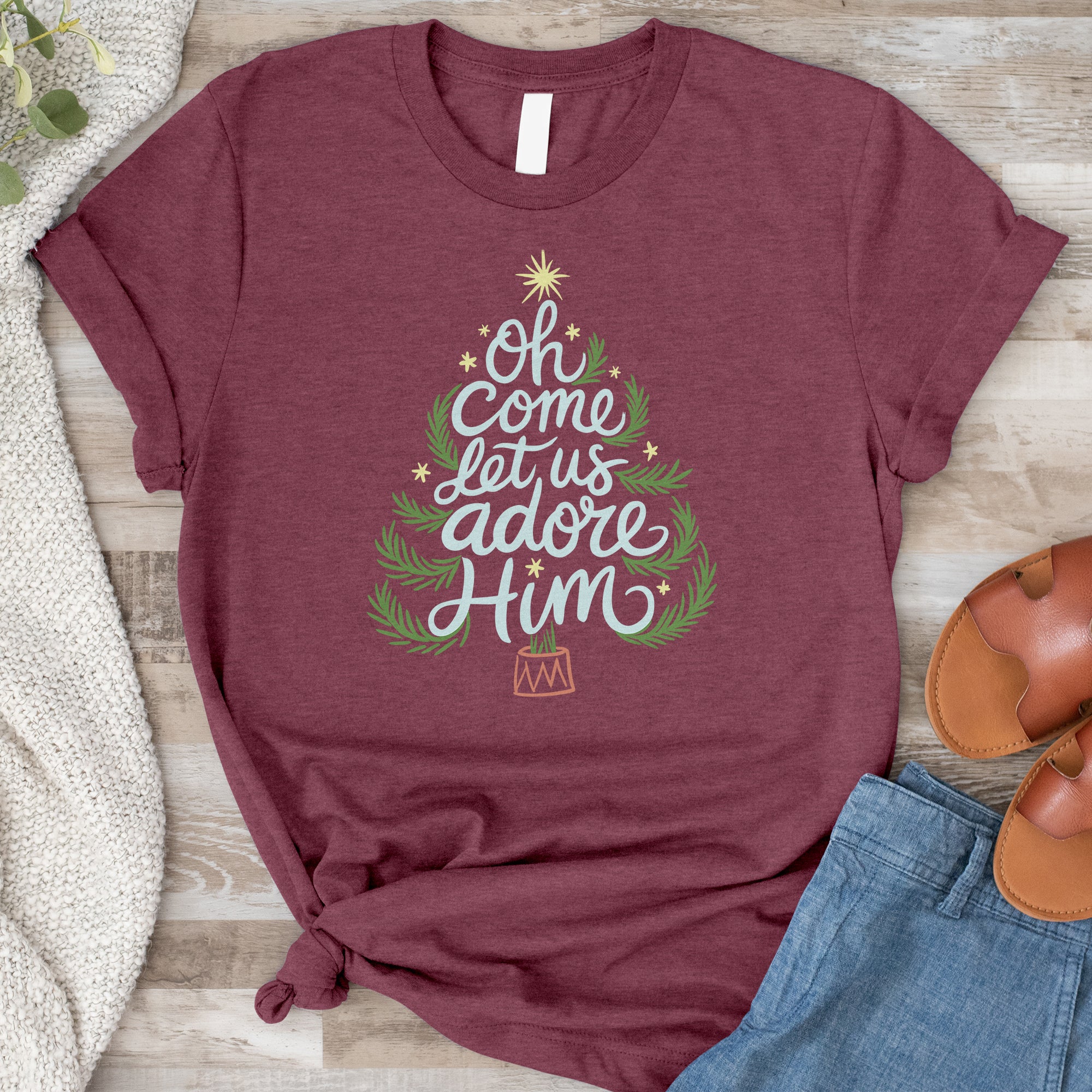 Let Us Adore Him Tee