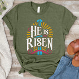 He is Risen, Glorious Cross Tee