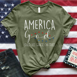 America God Shed His Grace on Thee Tee