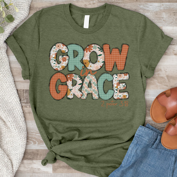 Grow in Grace Tee