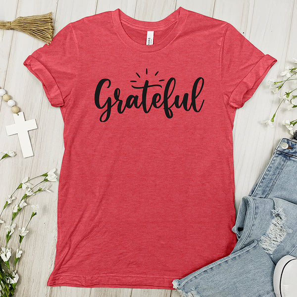 Grateful Tee Shirt - Holy Cross