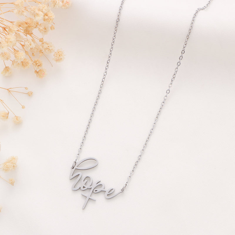 Hope Cross Uplifting Necklace