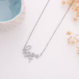 Hope Cross Uplifting Necklace