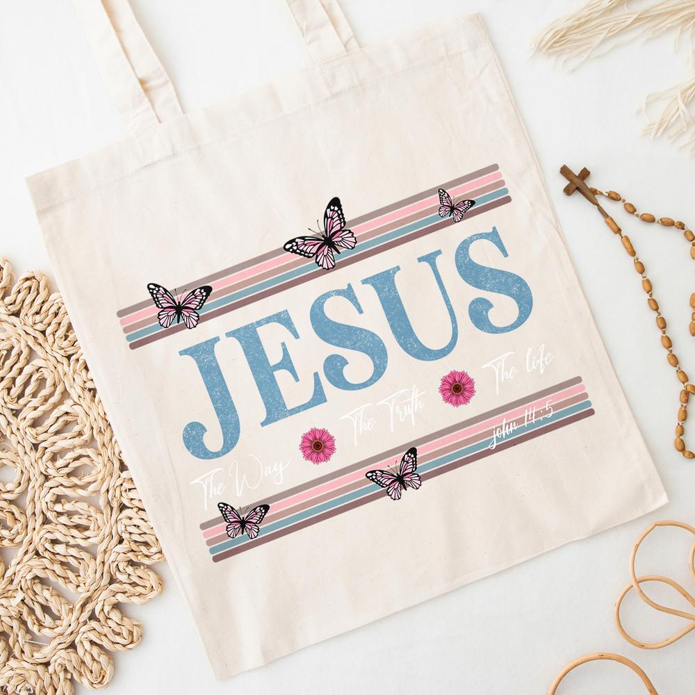 I LOVE JESUS' Tote Bag | Spreadshirt