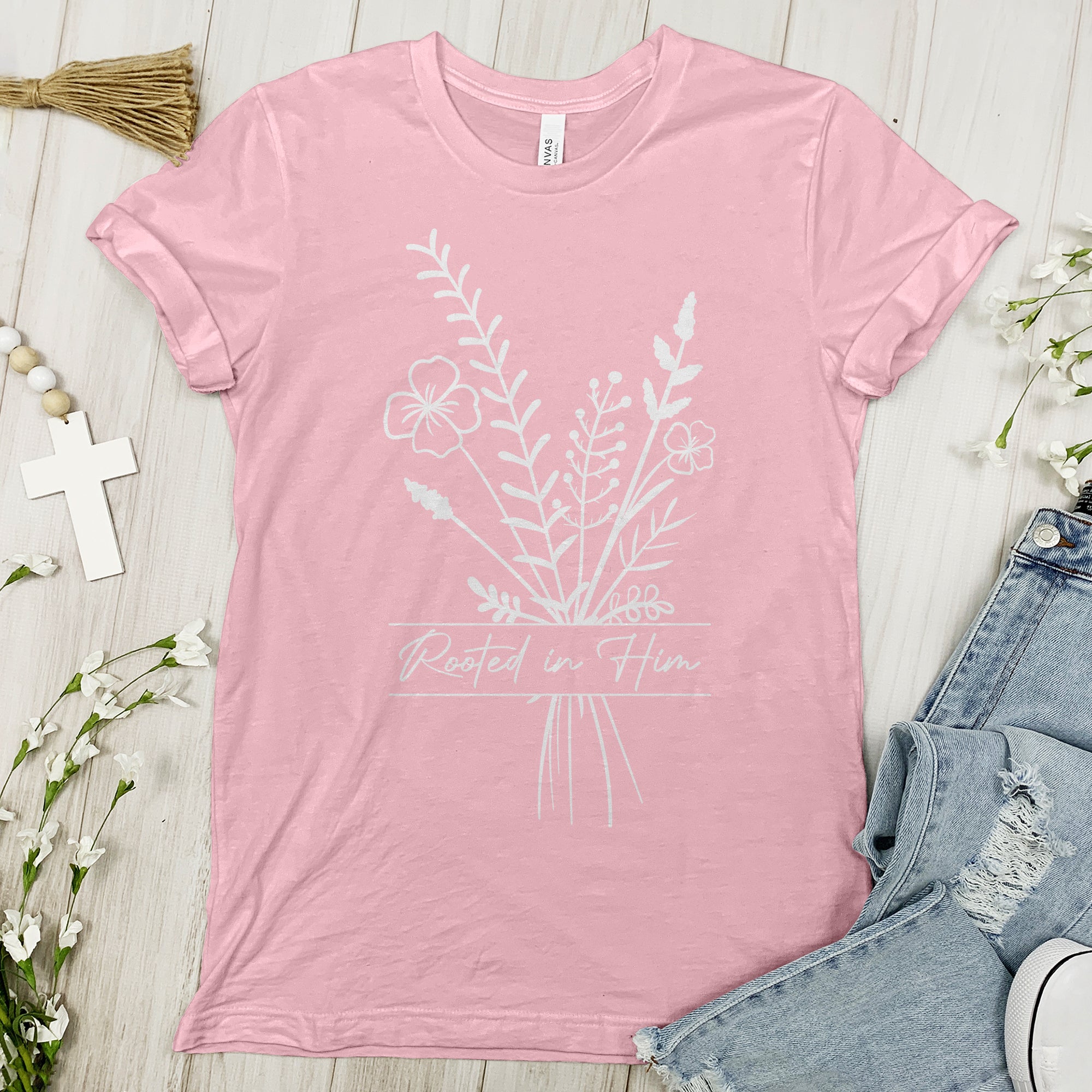 Rooted In Him Tee