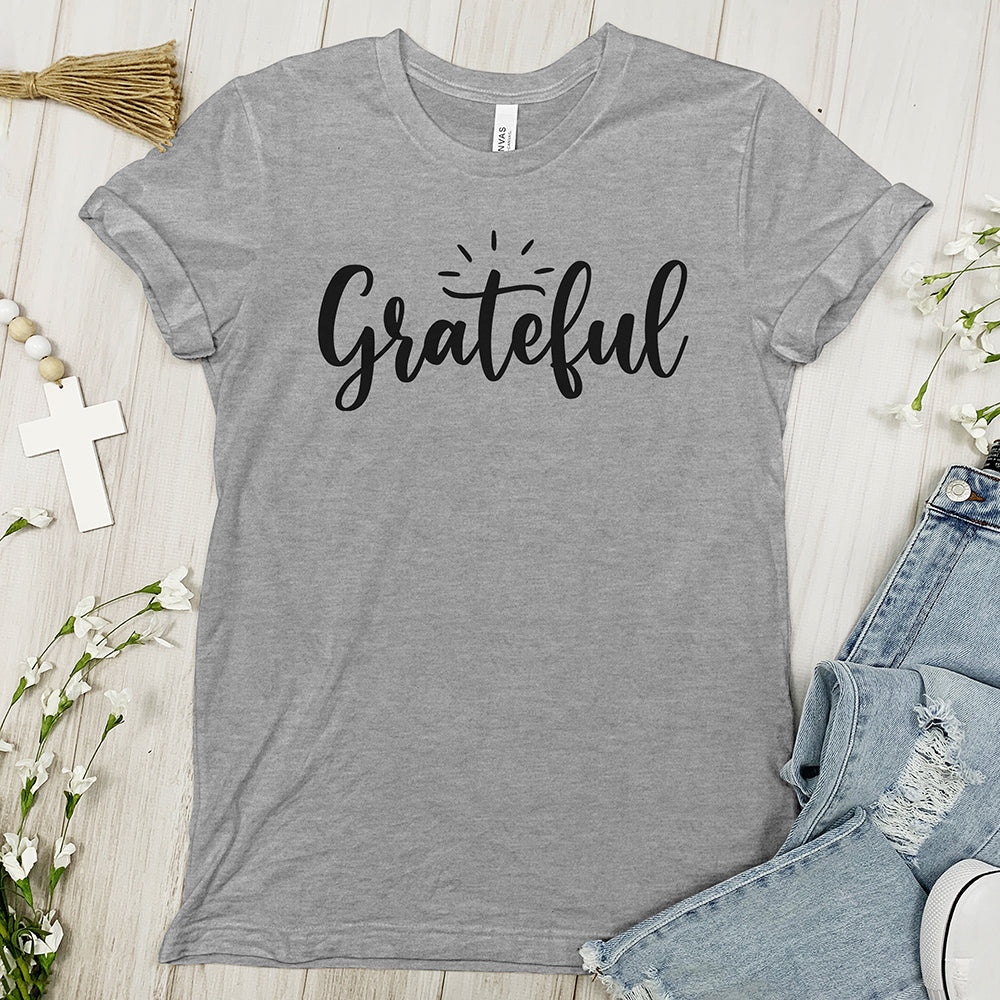 Grateful Tee Shirt - Holy Cross