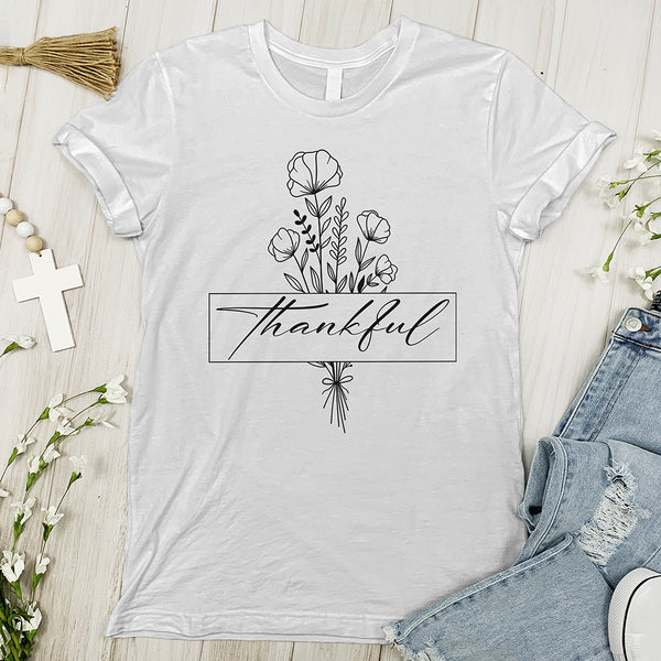 Thankful flower Tee