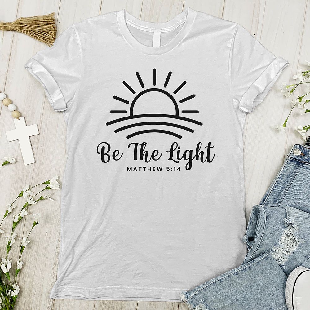 Be the Light Blessed Sunrise Tee