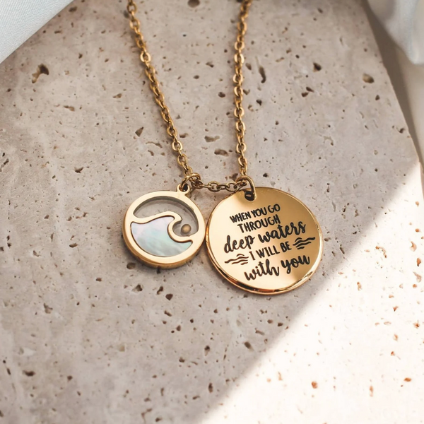 Deep Waters - Inspirational Necklace