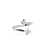 Faith Wrapped Cross Ring