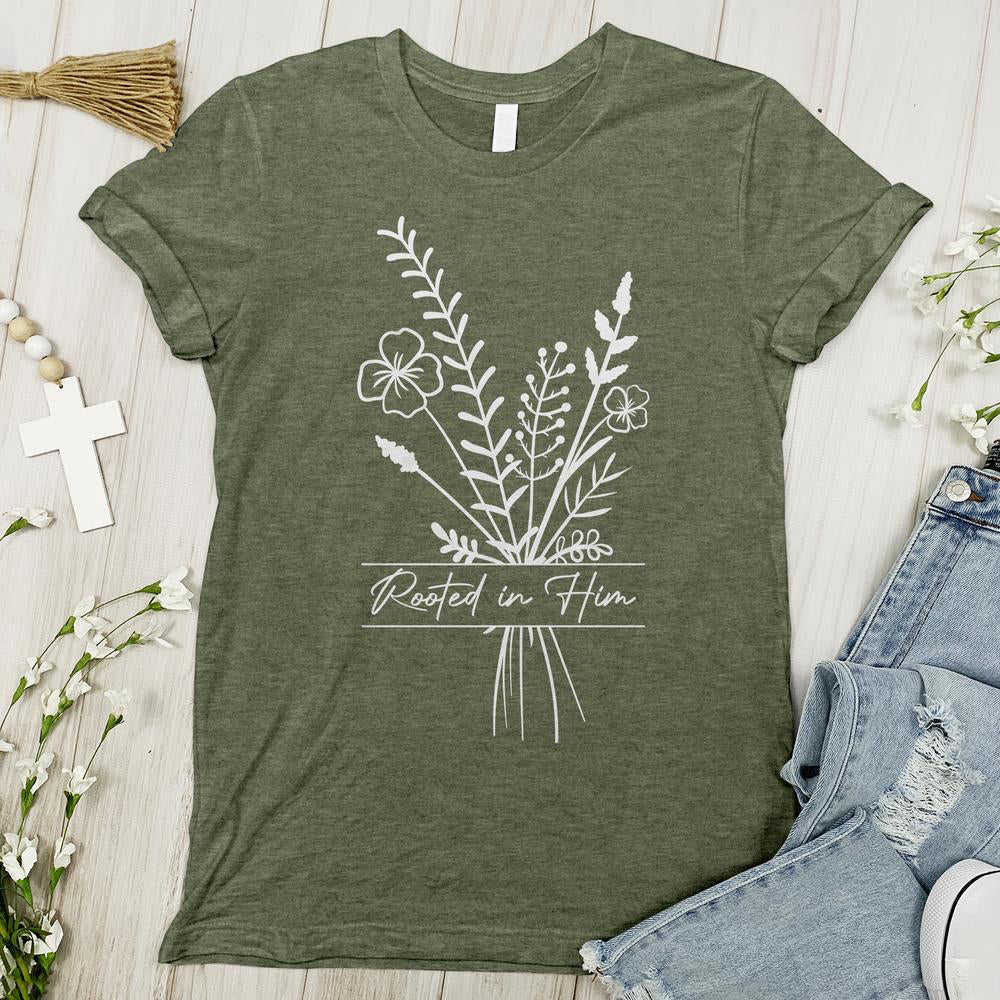 Rooted In Him Tee