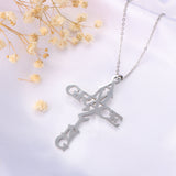 Amazing Grace Cross Necklace